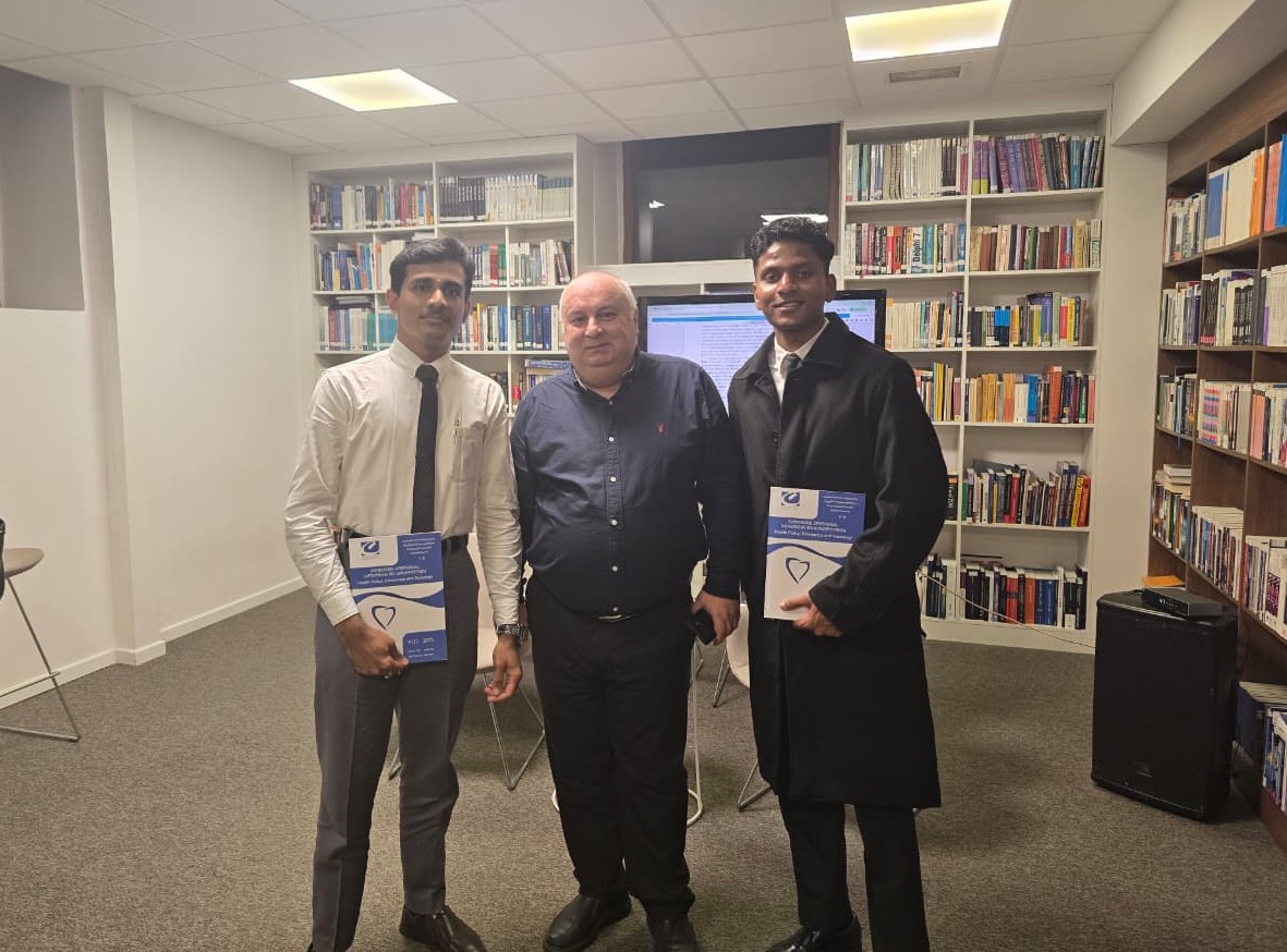 საერთაშორისო რეფერირებადი ჟურნალის „ჯანდაცვის პოლიტიკა, ეკონომიკა და სოციოლოგია“ ახალი ნომრის 9 (1) პრეზენტაცია